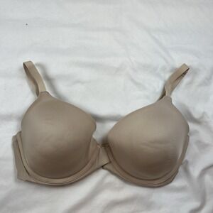 Maidenform One Fabulous Fit Underwire T-Shirt Bra 7543 Sandshell ‎ 32D